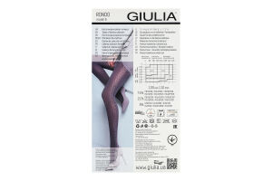 Колготки жіночі Giulia Rondo 100 sharkskin р.3 №6