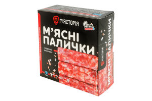 Палички м'ясні заморожені з відбірної яловичини М'ясторія к/у 250г