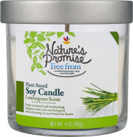 Nature's Promise Soy Candle Lemongrass