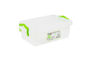 Контейнер пищевой 1.2л 212х141х77мм №03 Lux Ал-Пластик 1шт