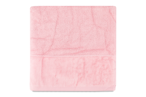 Рушник Міладо персиковий махровий велюр 70*140см 550г/м2 ГМ Текстайл