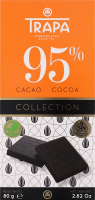 Шоколад 95% черный Collection Trapa к/у 80г