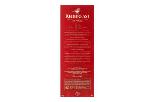Віскі 700мл 40% 12 років Single Pot Still Redbreast к/у