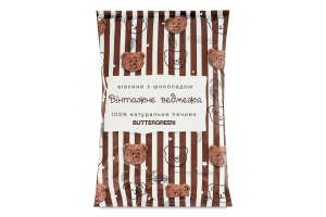 Печенье овсяное с шоколадом Винтажный медвежонок Buttergreen м/у 90г
