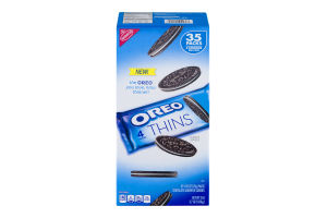 Oreo Thins Chocolate Sandwich Cookies - 35 CT