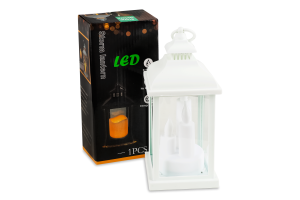 Прикраса декоративна Ліхтар LED 10*23см 985745