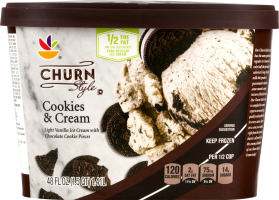 Ahold Churn Style Cookies & Cream