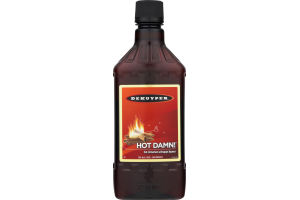 Dekuyper Hot Damn! Cinnamon Schnapps Liqueur Traveler