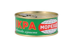 Ікра лососева зерниста солена Морехід з/б 80г