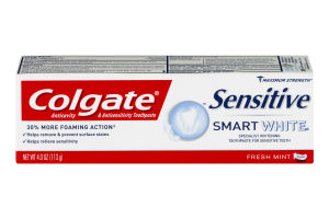 Colgate Sensitive Smart White Toothpaste Fresh Mint