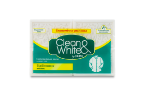 Мило господарське відбілююче Clean&White Duru 4x120г