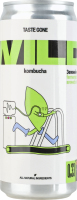 Напій газований ферментований непастеризований Зелений чай Комбуча Wild Kombucha з/б 330мл