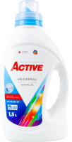 Гель для стирки любого типа и цвета ткани Universal Active 1.5л