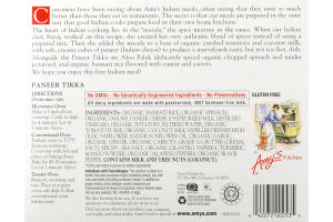 Amy's Indian Paneer Tikka