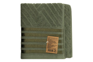 Рушник хакі махровий 40*70см 500г/м2 GM Textile