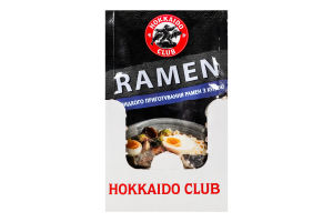 Суп быстрого приготовления Рамен с курицей Hokkaido club м/у 25г