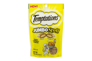 Temptations Jumbo Stuff Cat Treats Tasty Chicken Flavor