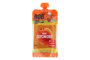 Пюре фруктове Персик Bob Snail д/п 250г