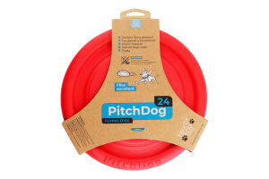 Диск д/апортування собак рожевий 24см ПітчДог