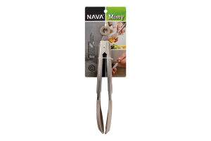 Щипцы силикон нержавеющая сталь 23см №10-111-015 Misty Nava 1шт