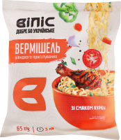 Вермішель ш/п Віліс зі смаком курки 65г