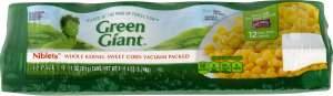 Green Giant Whole Kernel Sweet Corn Niblets - 12 PK