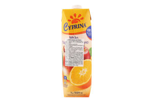 Сік Яблуко апельсин манго 1л т/п Cyprina
