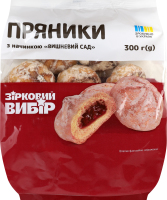 Пряник Зірковий вибір з начинкою Вишневий сад
