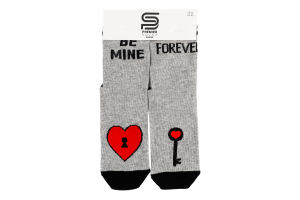 Шкарпетки жін Premier socks BeMineForev сір р23-25
