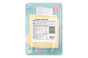 Сир Mlekpol Гауда копчена нарізка 45%