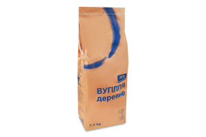 Уголь древесный для гриля aro 1.5кг
