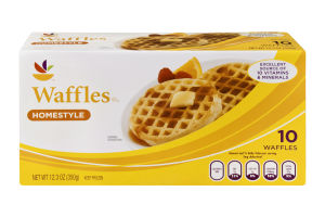 Ahold Homestyle Waffles - 10 CT