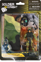 Набір іграшковий для дітей від 3років 16х23см №QT240410041 Soldier Combat Ningbo Union Point Imp&Exp Co. Ltd 1шт