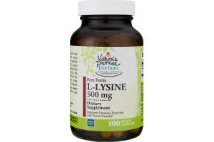 Nature's Promise 500mg L-Lysine - 100 CT