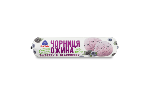 Мороженое с комбинированным составом сырья Черника-ежевика Рудь м/у 500г