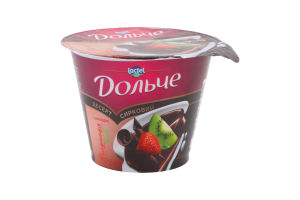 Десерт творожный 3.4% Клубника-киви-шоколад Дольче ст 200г