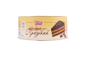 Торт бісквітний Празький Tarta к/у 450г