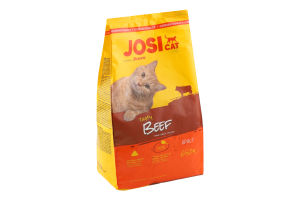 Корм сухий повнораціонний для дорослих котів Tasty beef JosiCat м/у 650г