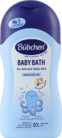 Средство для купания для младенцев от рождения с экстрактом ромашки и протеинами пшеницы Bubchen 400мл