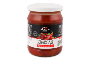 Квасоля червона в соусі чилі 480г твіст/б Grand Ragu