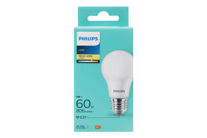 Лампа LED Philips 60W A60 E27 WW 230V FRND1PF/6DIS