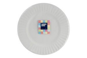 Тарелка бумажная 23см Weekend 10шт