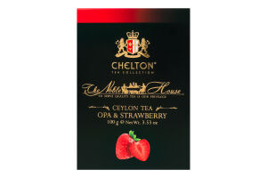 Чай Клубника OPA Благородный дом Chelton в/с к/у 100г