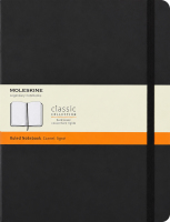 Записник Moleskine Classic лінія великий чорний