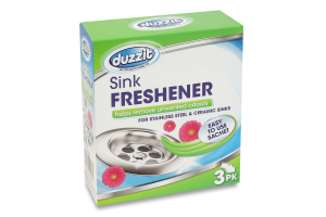 Duzzit Засіб-саше для чищення та нейтралізації запаху для раковини 3×30 г