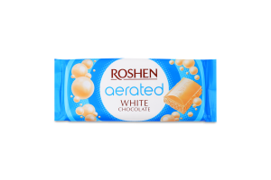 Шоколад белый пористый Roshen м/у 80г