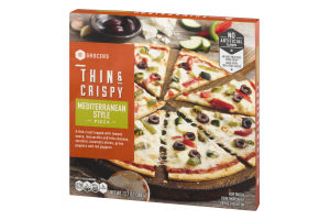 SE Grocers Pizza Thin & Crispy Mediterranean Style