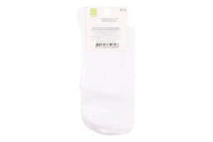 Шкарпетки Premier socks Економ вис мал білі р20-22