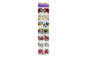 Рукав-этикетка термоусадочная поливинилхлоридная для украшения 7 яиц Цветы Добрик 1шт