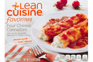 Lean Cuisine Favorites Four Cheese Cannelloni